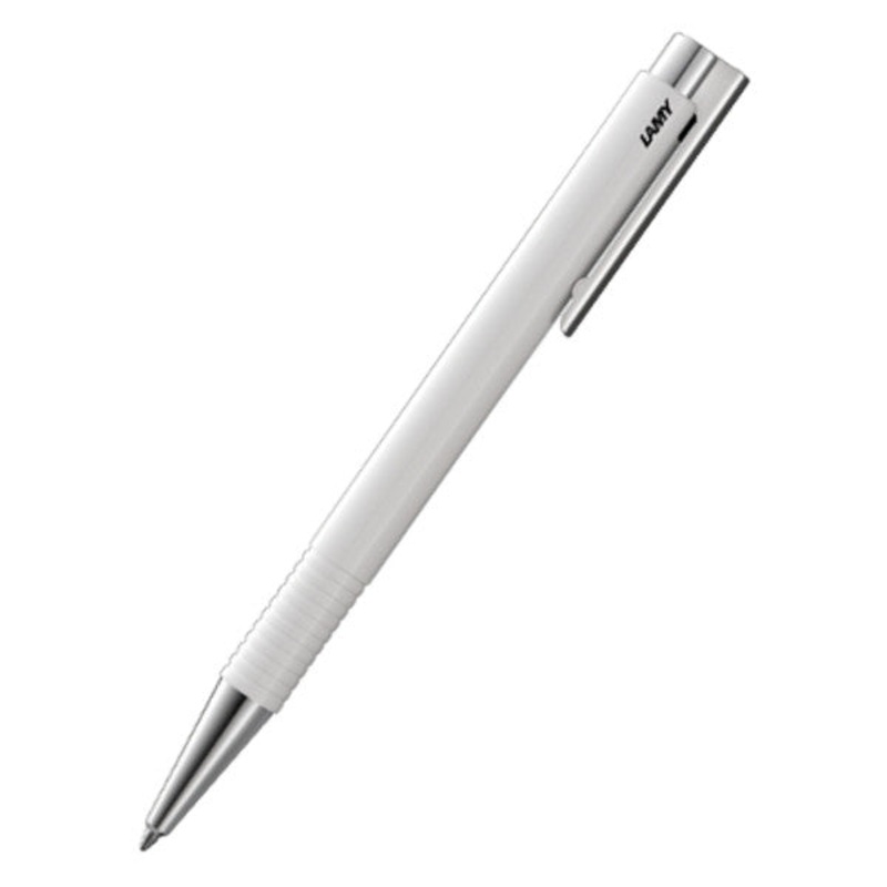 Lamy Logo 204 M+ White Ballpoint Pen