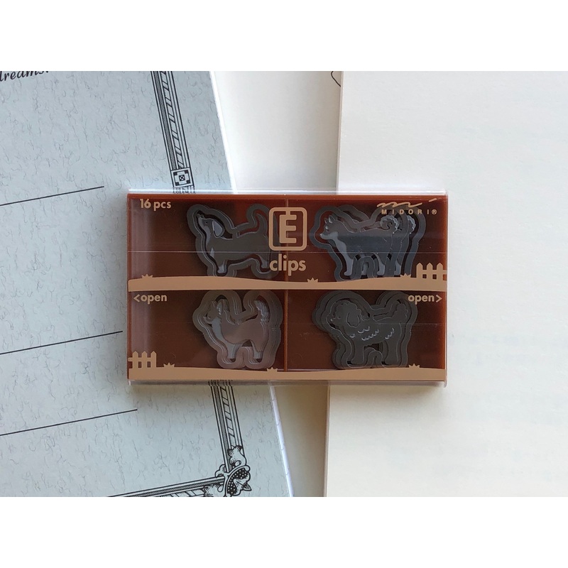 Midori Etching Clip E Clips – Dog