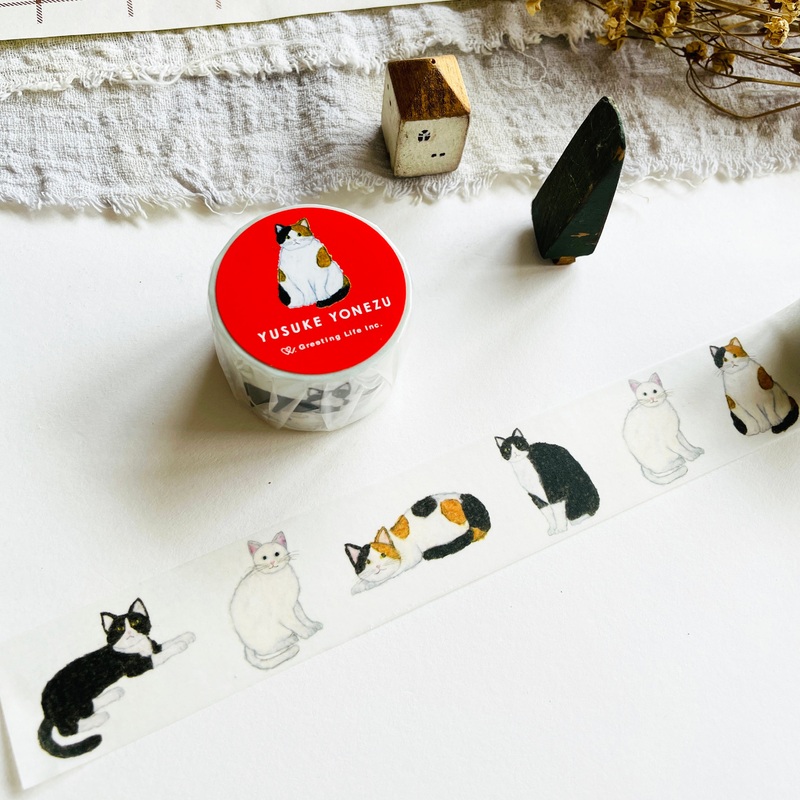 Yusuke Yonezu Washi Tape – Cats