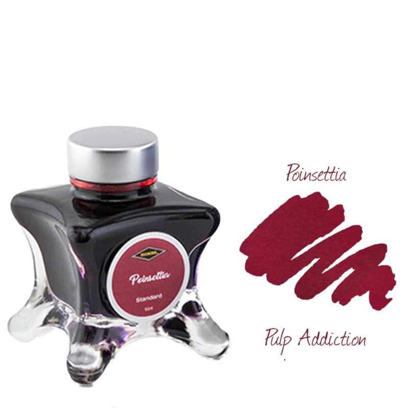 Diamine Blue Edition Fountain Pen Ink – Poinsettia