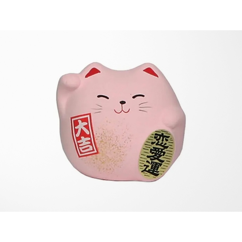Feng Shui Pink Fortune Cat