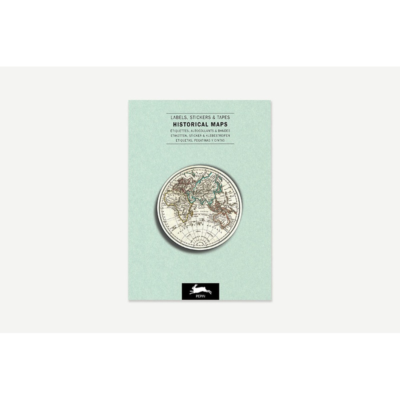 PEPIN PRESS Label, Sticker and Tape Book – Historical Maps