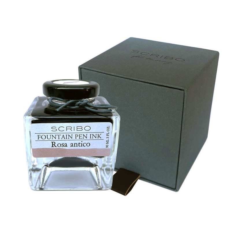 Scribo Bottled Ink in Rosa Antico – 90mL