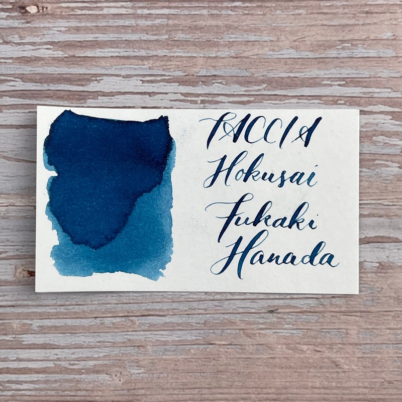 Taccia Ukiyo-e 40ml Bottled Ink – Hokusai-Fukakihanada 40ml