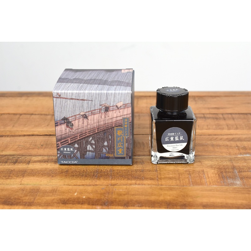 Taccia Ukiyo-e – Hiroshige – Ainezu (Blue Gray)