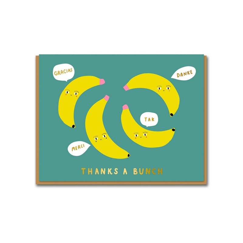 Thanks a Bunch Greeting Card