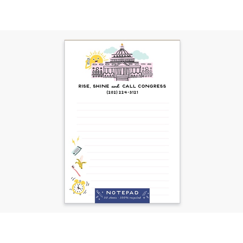 Call Congress Notepad