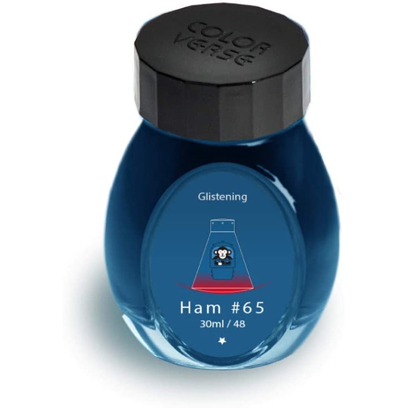 Colorverse Glistening Series Bottled Ink in No.48 Ham (30ml)
