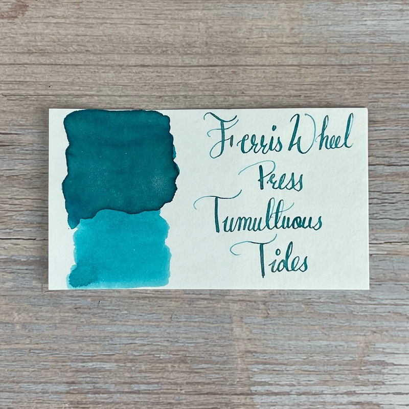 Ferris Wheel Press Tumultuous Tides – 20ml bottled Ink (Special Edition) 20ml