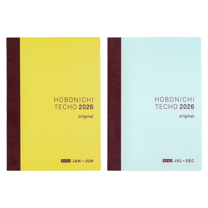 Hobonichi Techo A6 Japanese Original Avec Books 2026