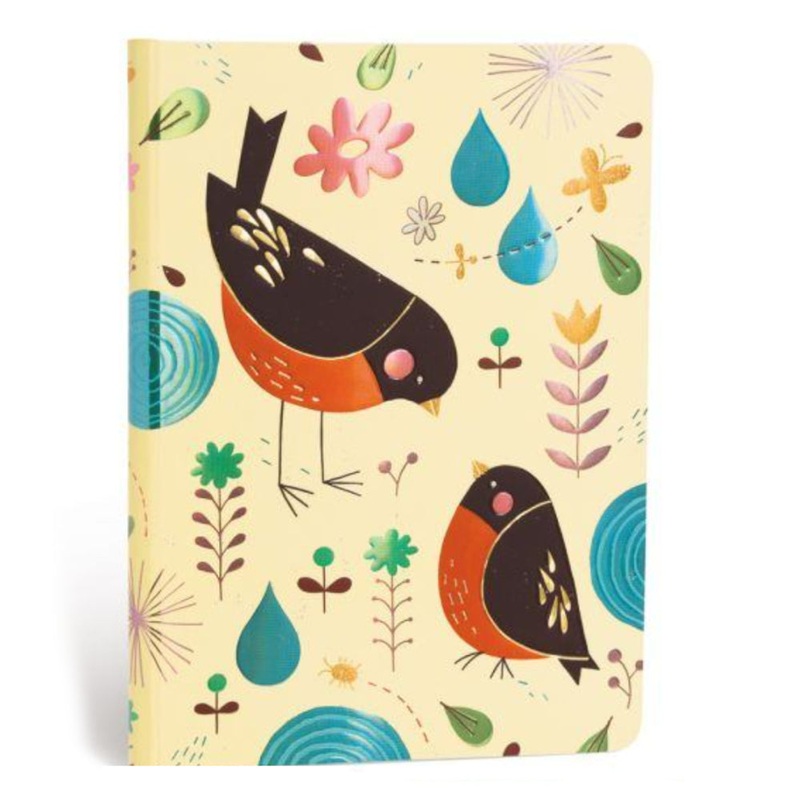 Paperblanks Tracey Walker Mother Robin Midi – Lined Journal