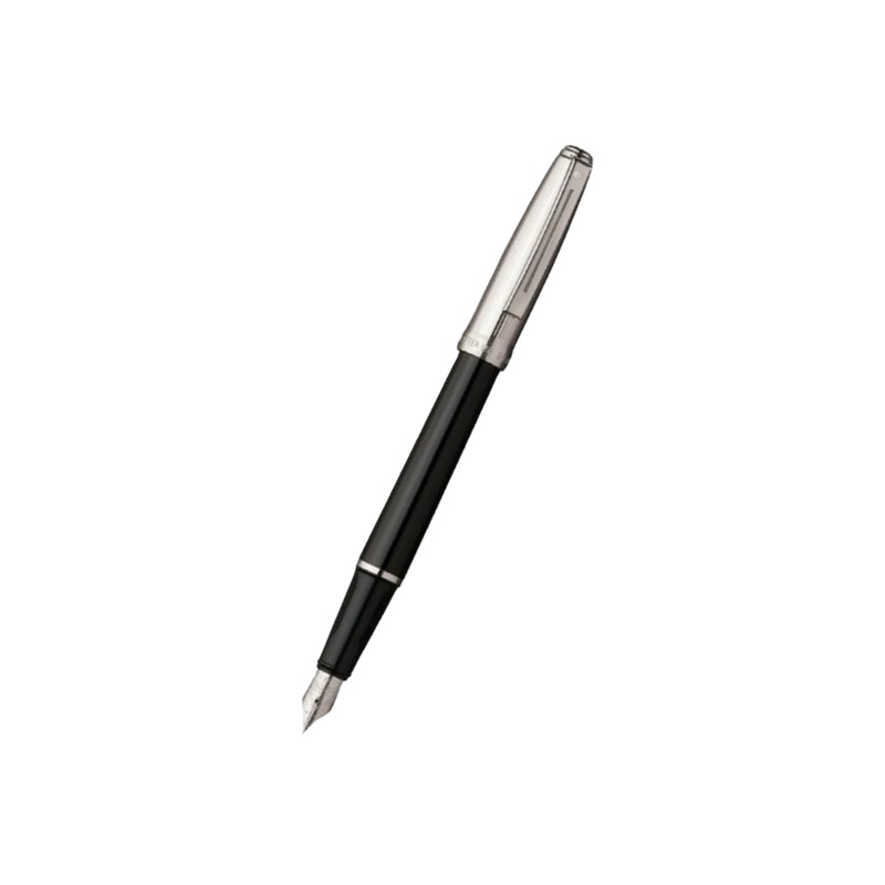 Sheaffer Prelude Fountain Pen – Black Lacquer with Chrome Trim (FPD 2024)