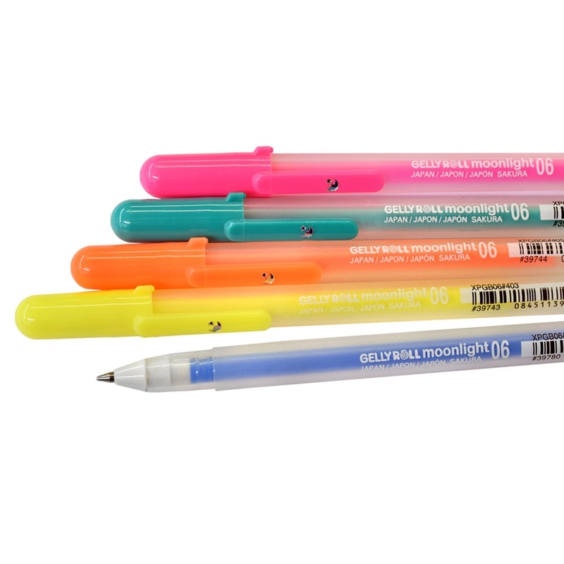 Gelly Roll Pen – Moonlight 0.3MM Fluorescent Pink