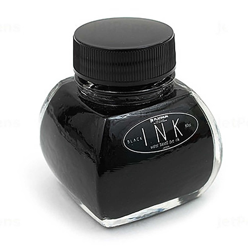 Platinum Mixable Smoke Black Ink Bottle, Black – 60ml