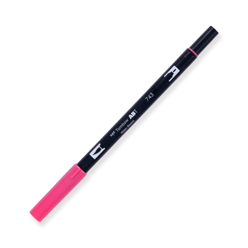 Tombow ABT Dual Brush Pen – 743 – Hot Pink