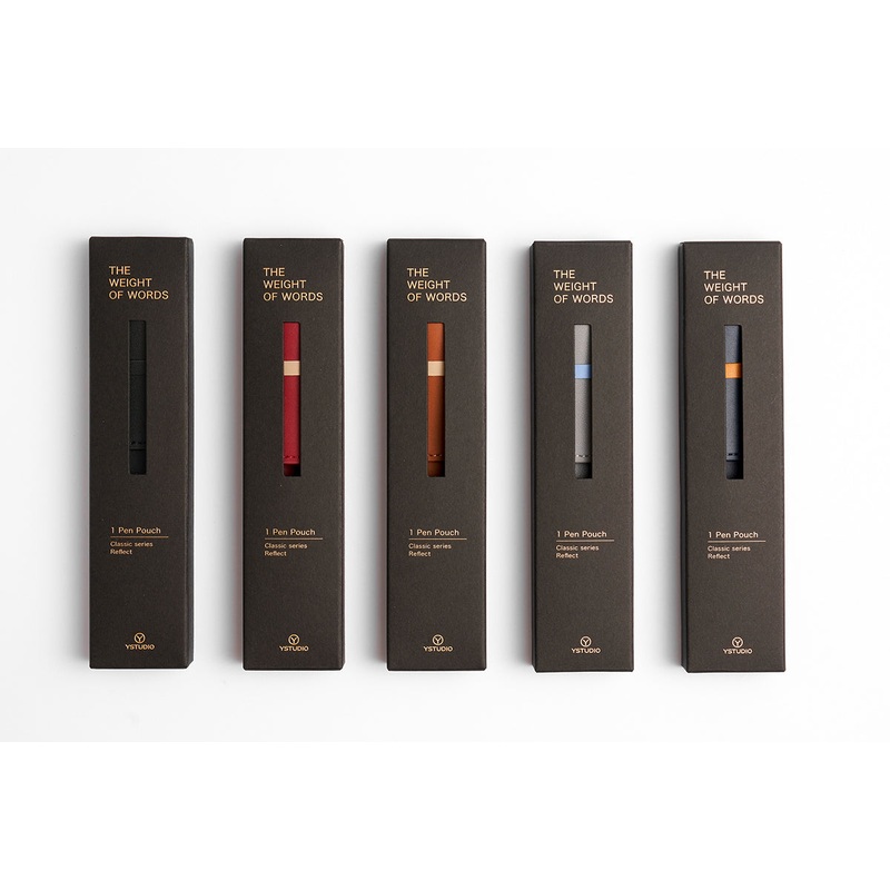 ystudio Classic Reflect – 1 Pen Pouch Grey