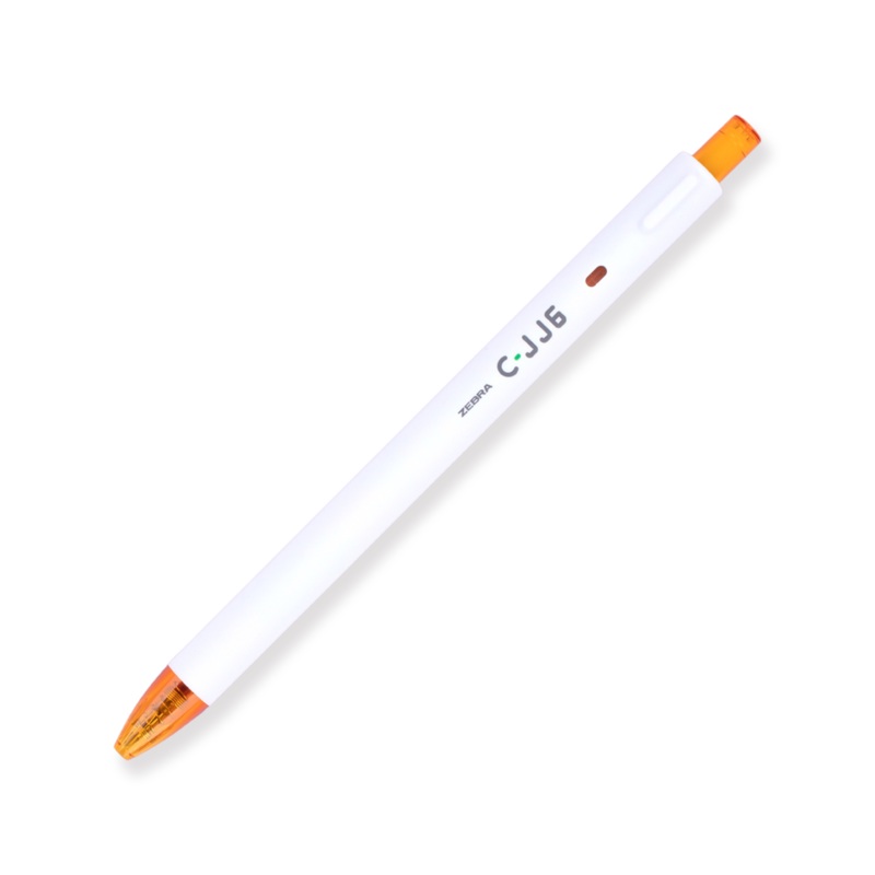 Zebra Rainbow Retractable Gel Pen 0.5mm – Orange