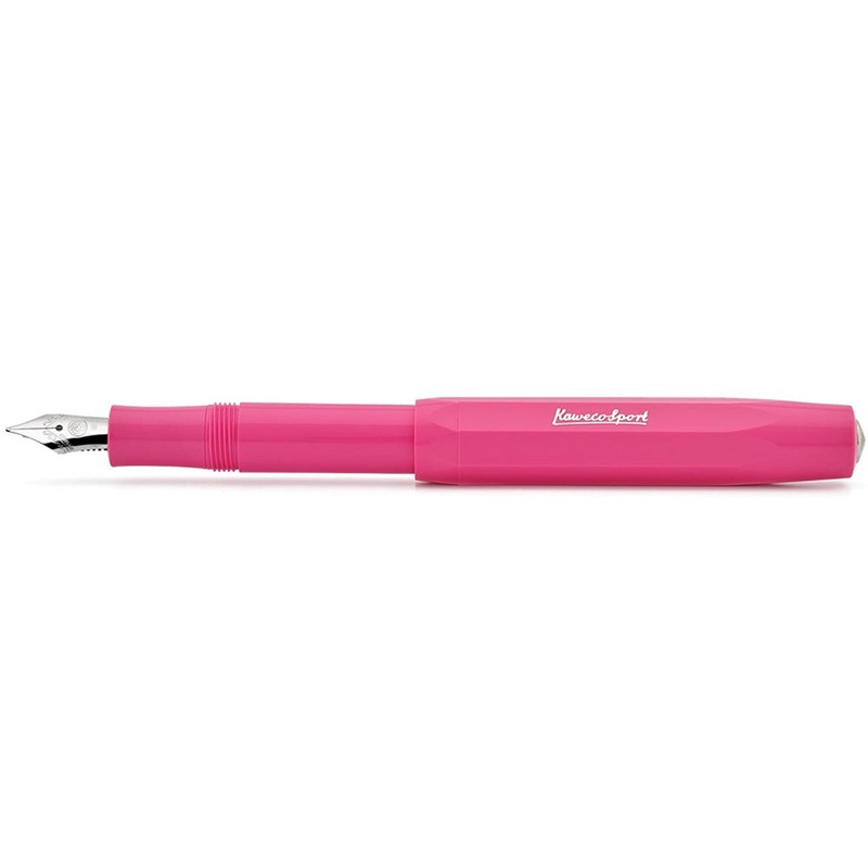 Kaweco Skyline Sport Fountain Pen, Pink – F (Fine Nib)