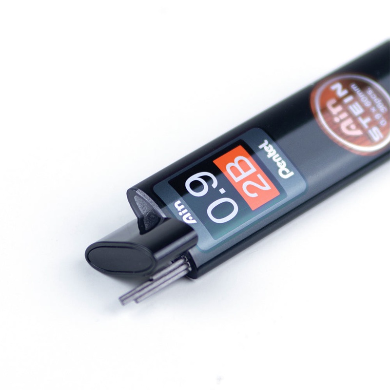 Pentel Ain Stein Lead Refill, 2B – 0.9 mm