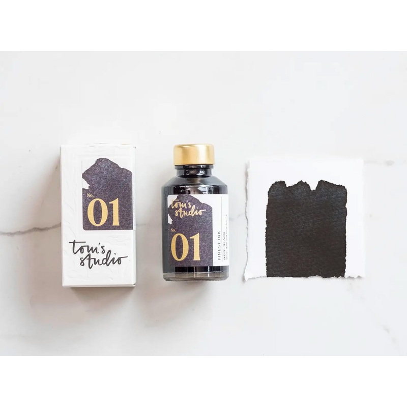 Tom’s Studio Fountain Pen Ink – 01 Deep Black