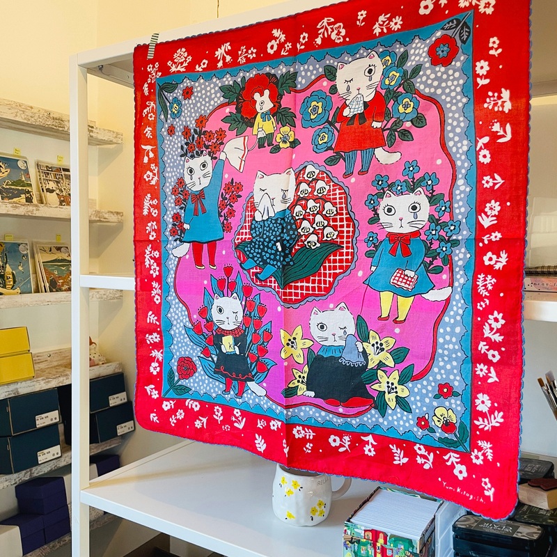 Yumi Kitagishi Tears Tapestry – Red