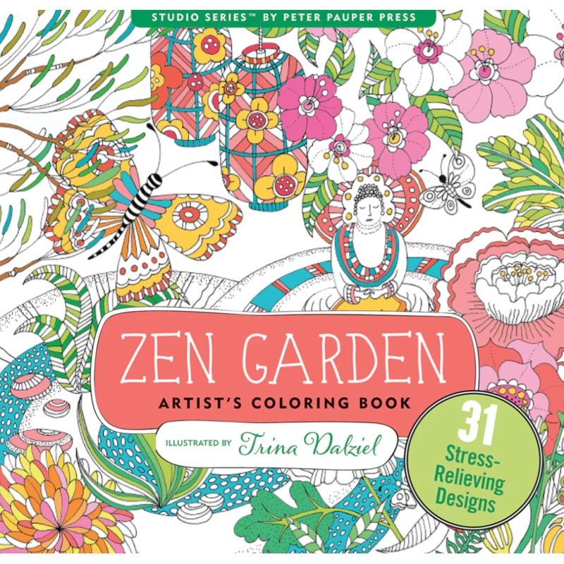 Zen Garden Colouring Book