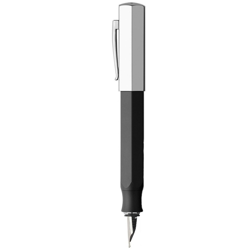 FABER CASTELL, Fountain Pen – ONDORO RESIN BLACK. Medium