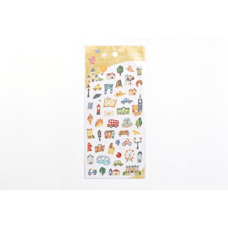 Mind Wave – Mahoroba Sticker – City