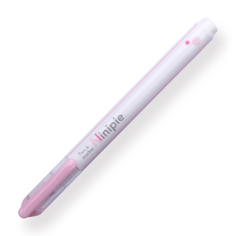 Sun-Star Ninipie Pen & Marker – Light Pink + Pink