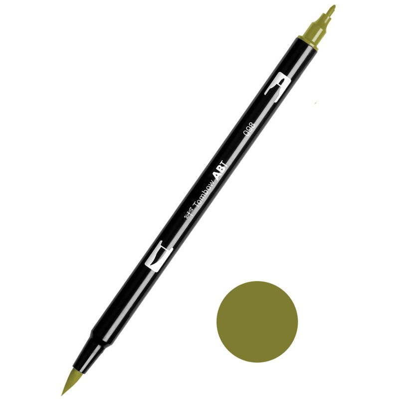 Tombow ABT-098 Avocado Dual Brush Pen