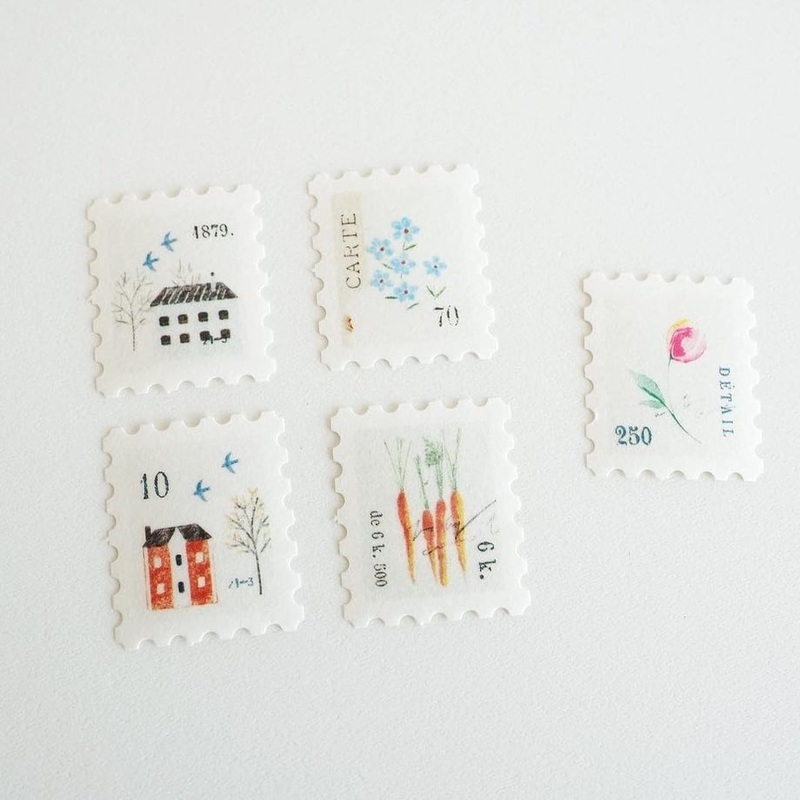 Yohaku Flake Sticker – Letter