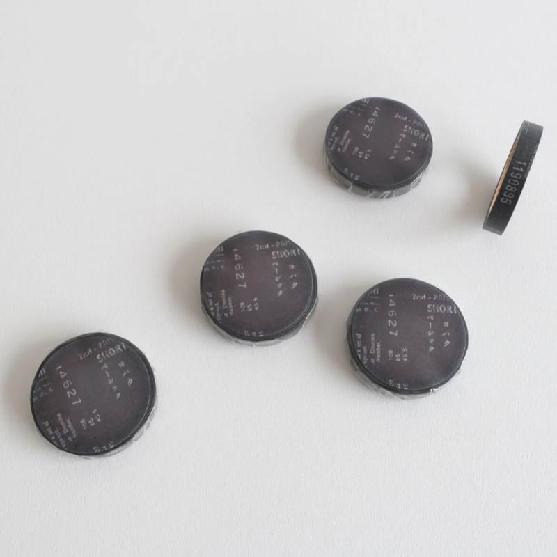 YOHAKU Slim Washi Tape – Basic(L-001)