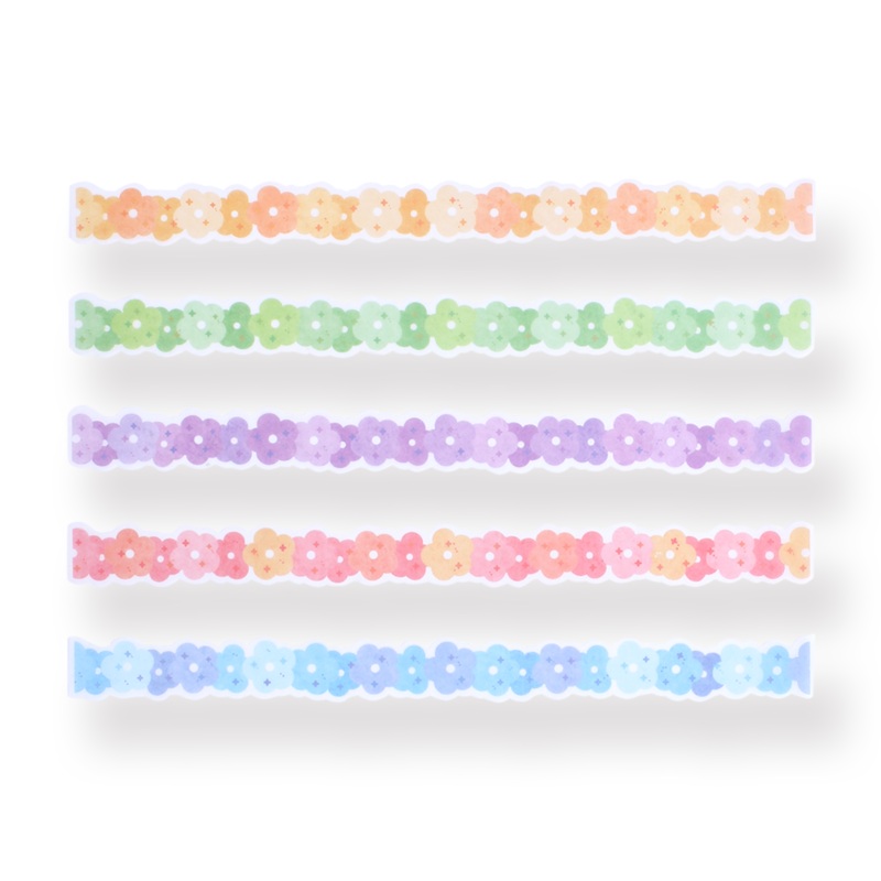 Colorful Decorative Sticker – Floral