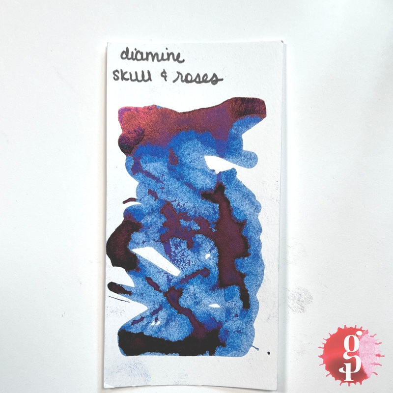 Diamine Skulls & Roses – 4ml Sample