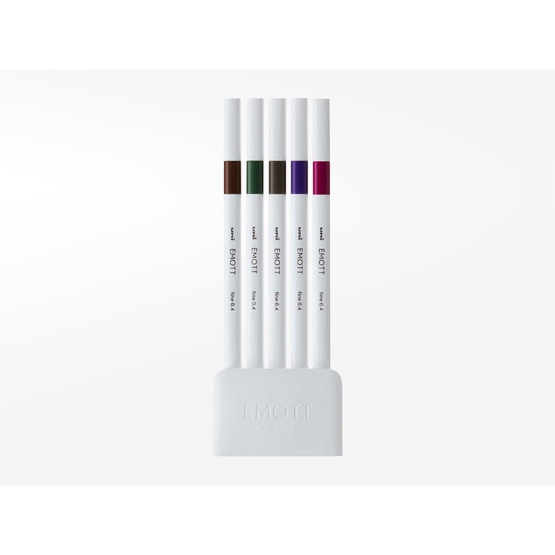 Emott Ever Fine Color Liners Set of 5 – Vintage Colors