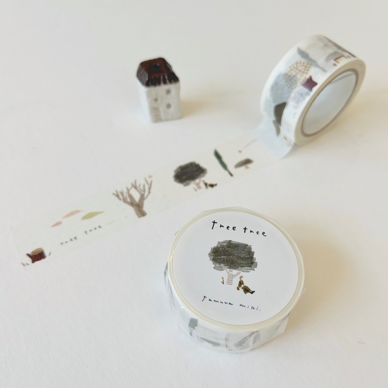 Miki Tamura Washi Tape – Tree tree