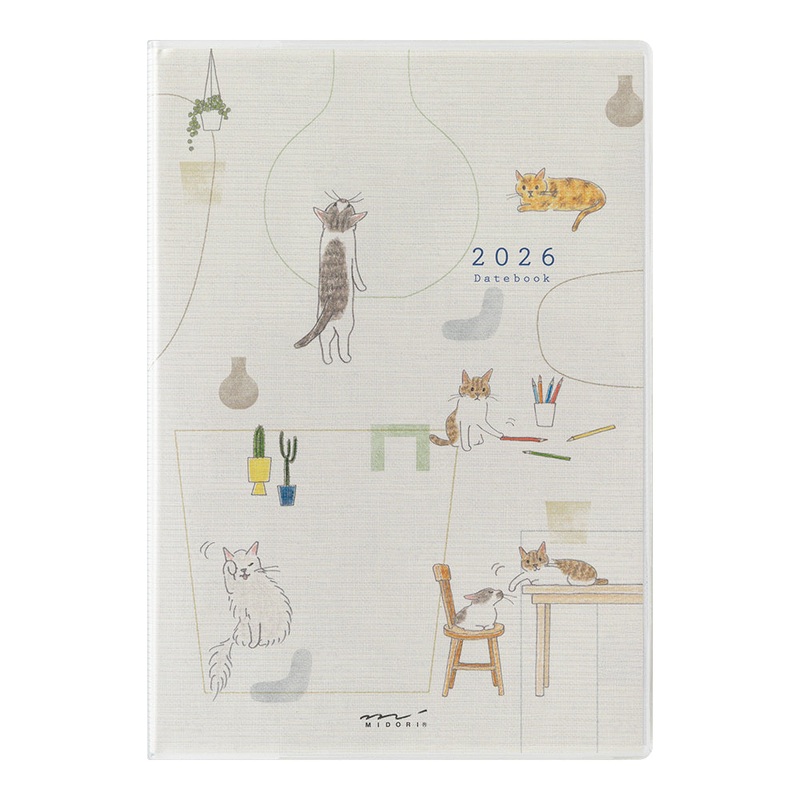 Pocket Diary B6 Cat 2026