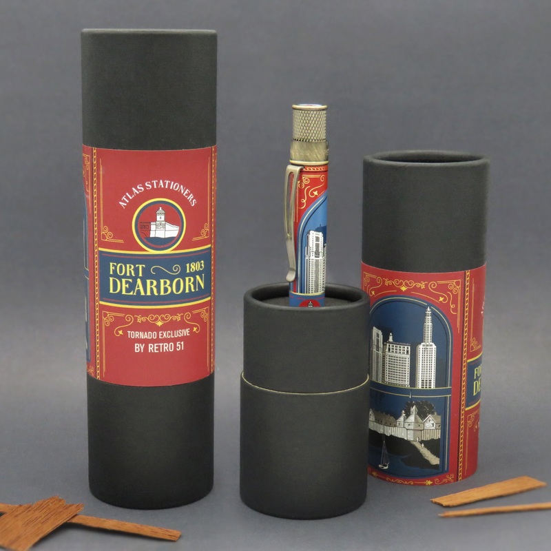 Retro 51 Fort Dearborn Rollerball Pen (Atlas Exclusive) – *Artist Proof*
