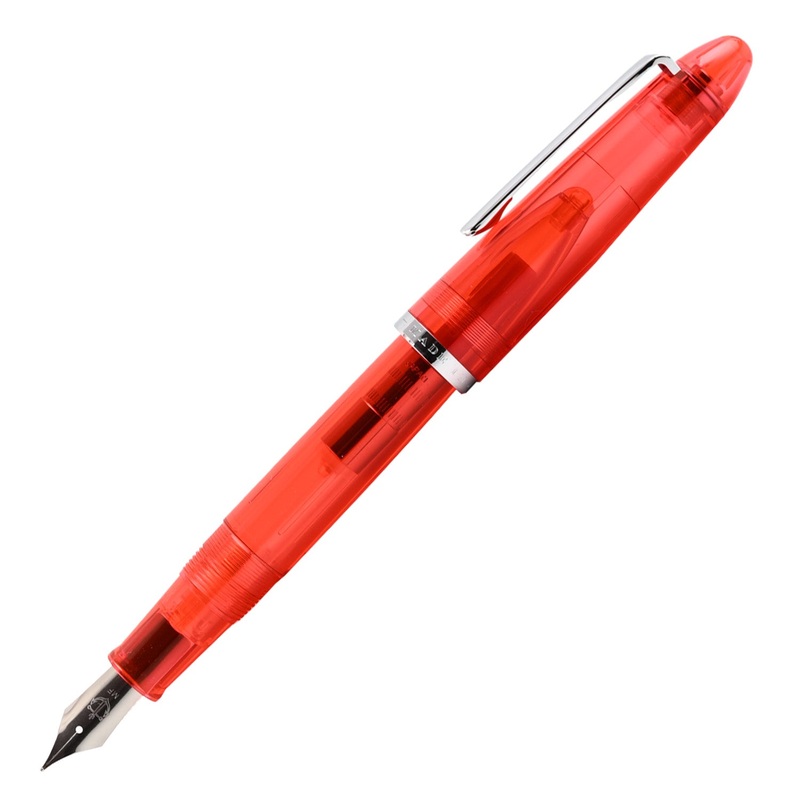 Sailor 1911 Profit Junior Fountain Pen – Transparent Red CT Medium Fine
