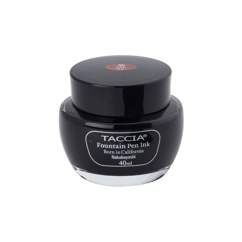 Taccia Sunao-Iro Cha Ink Bottle, Brown – 40ml