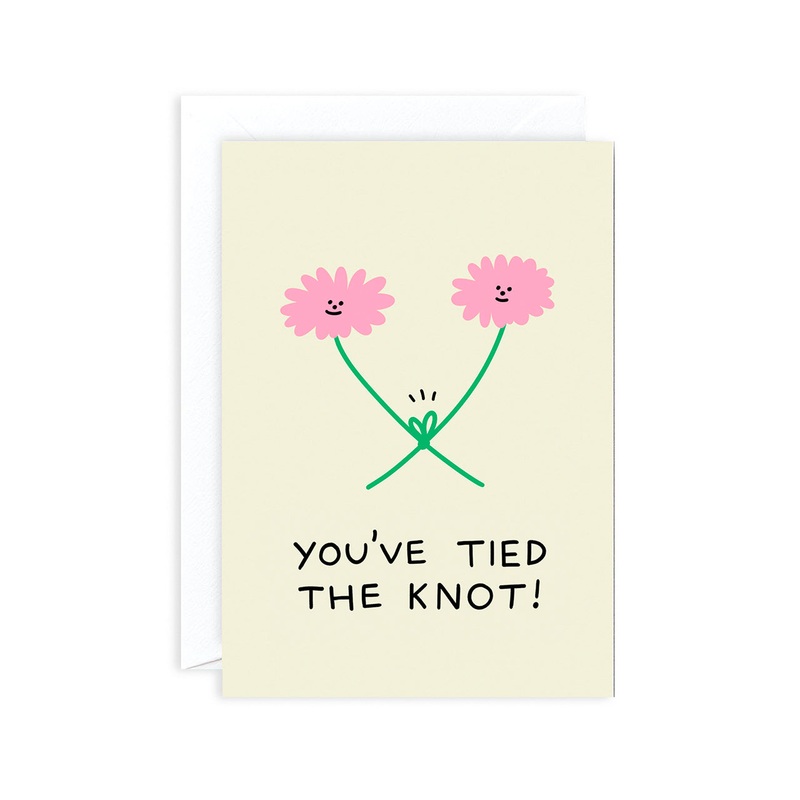 Tied The Knot Greeting Card