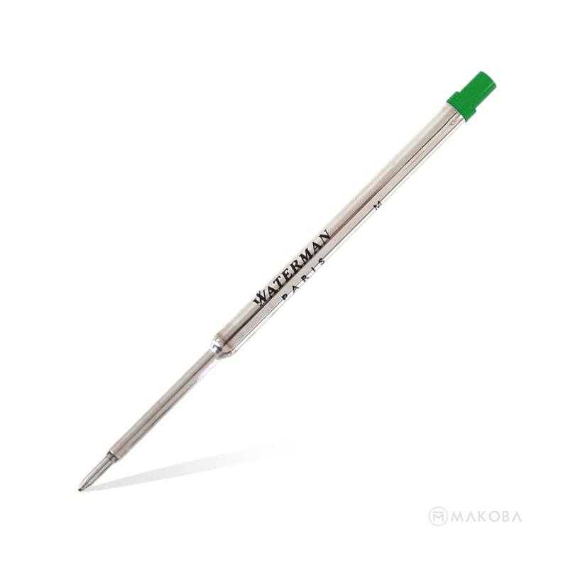 Waterman Ball Pen Refill, Green Medium