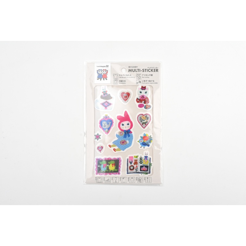 Yumi Kitagishi x SANBY Multi-Sticker – Tea Time
