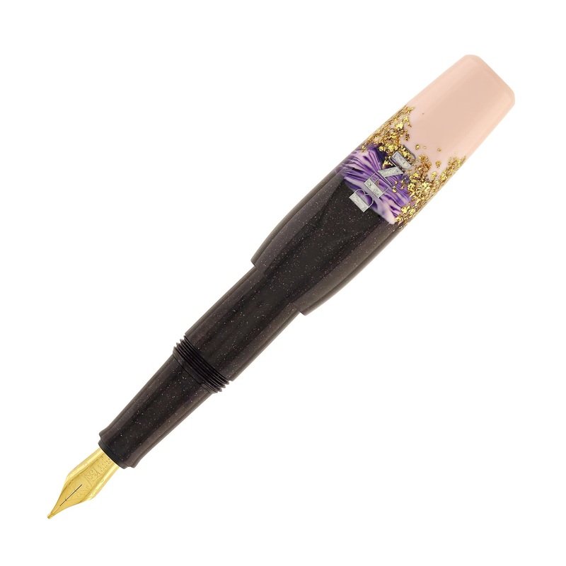 Benu Pixie Collection Fountain Pen in Plum Cream Medium