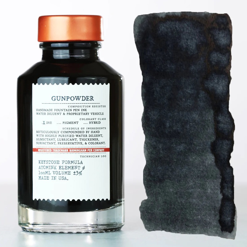 Birmingham Pen Co. Gunpowder Ink – 4ml Sample