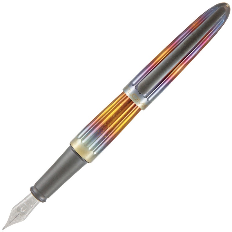 Diplomat Aero Fountain Pen – Flame Fine
