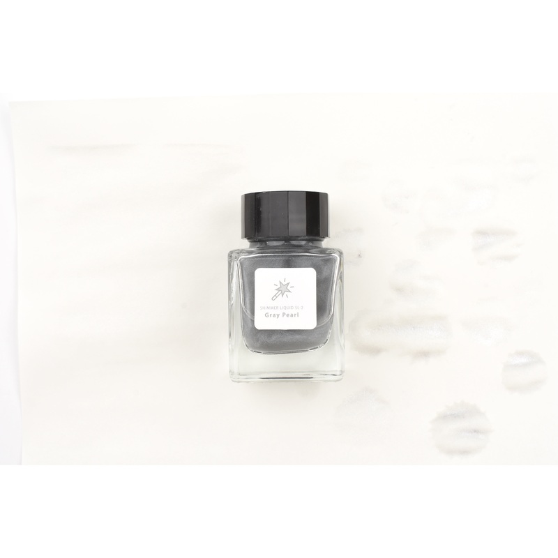 Tono & Lims Ink Bottle – Producer – Shimmer Liquid – SL-2 Gray Pearl – 30ml