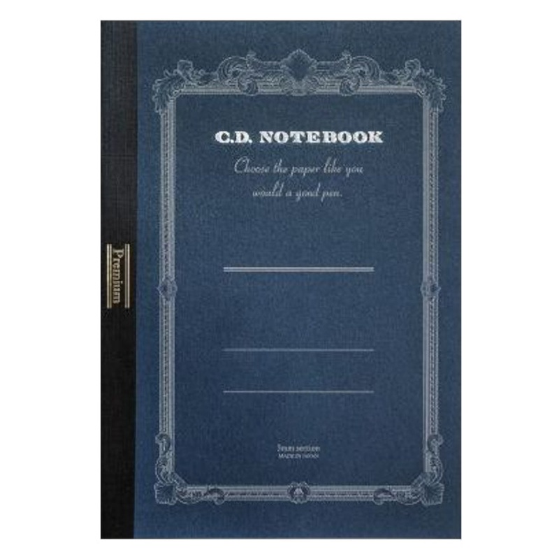 Apica Premium A6 Blue Lined Notebook, 192 pages