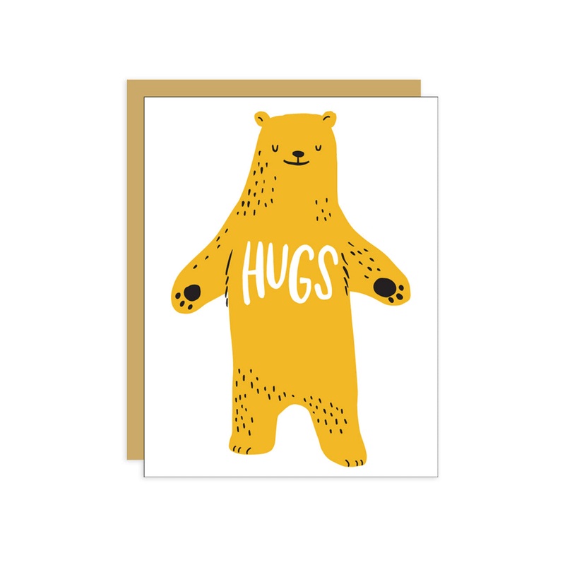 Bear Hug Greeting Card