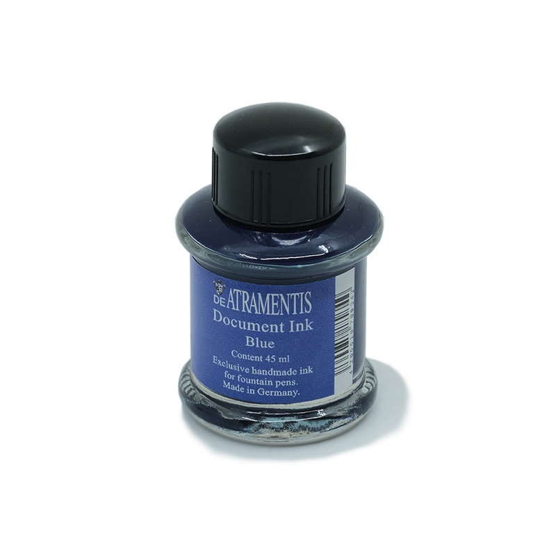 De Atramentis Fountain Pen Document Ink, 45 ml – Blue